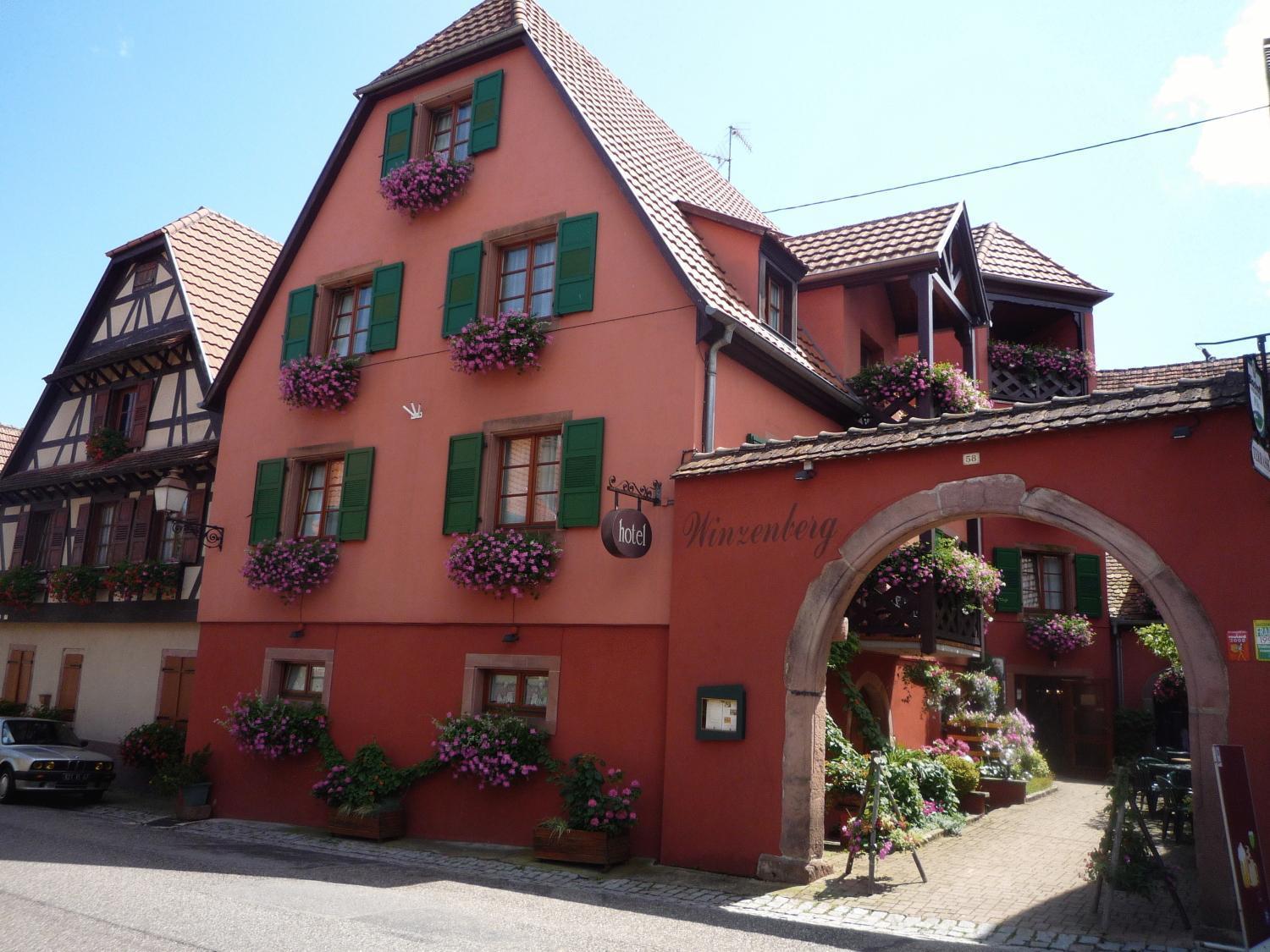 Hotel Winzenberg Blienschwiller المظهر الخارجي الصورة